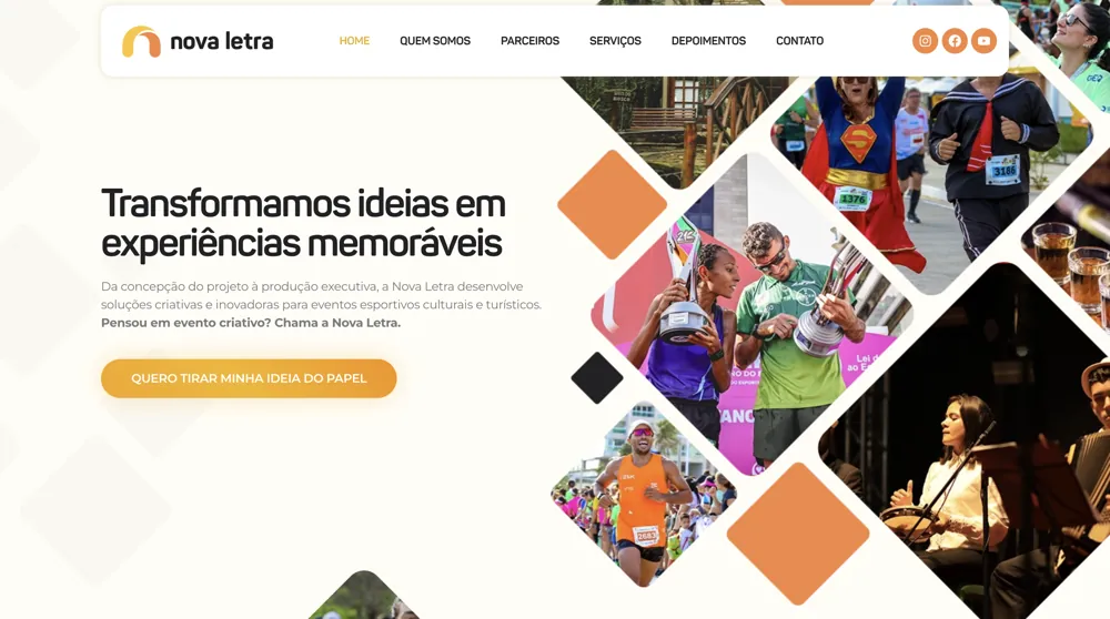 Site da Nova Letra