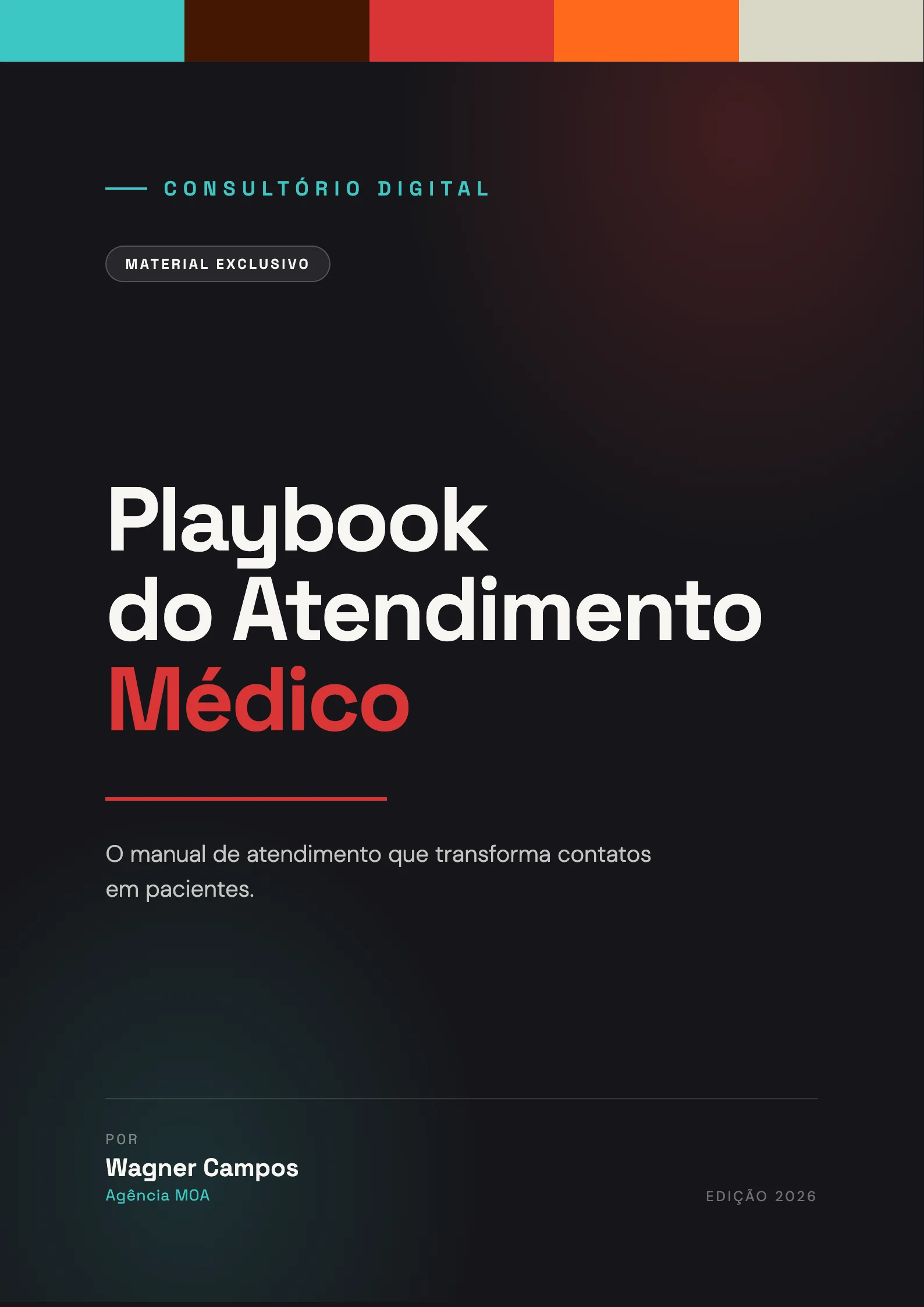 Capa do Playbook do Atendimento Médico